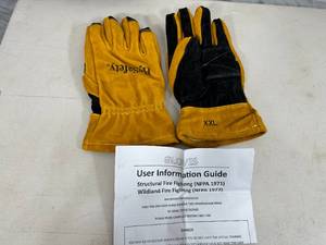 New Pair of Firefighting Gloves