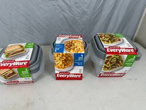 12 New Good Cook EveryWare Containers with Lids