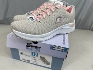 New Womens Skechers Sport Arch Comfort Sneakers
