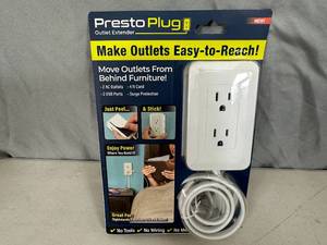 New Presto Plug Outlet Extender