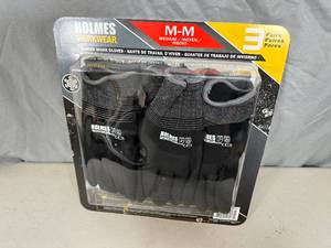 3 New Pair of Holmes Workwear Gloves