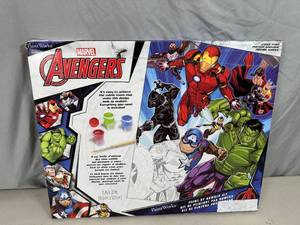 New Avengers Paint by Number Kit