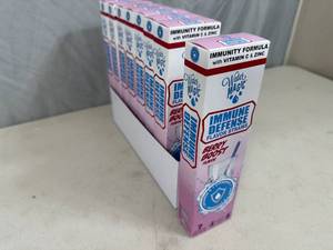 8 Boxes of Water Magic Immune Defense Flavor Straws - Berry Boost Flavor
