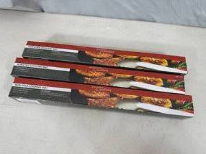 3 New Non-Stick Grilling Mats