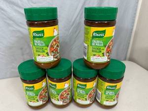 6 New Jars of Knorr Chicken Boullion