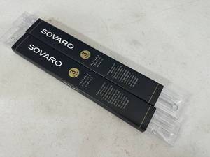 2 New Sets of Sovaro Reusable Straws with Cleaning Brushes