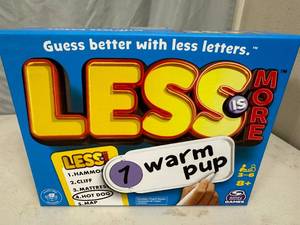 Less is More Guessing Game