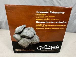 New Box of Ceramic Charcoal Substitute Briquettes