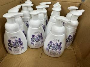12 New Rosemary Lavender Foaming Hand Sanitizer with Essential Oils