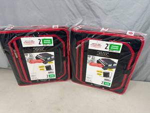 2 New Five Star Zipper Binders