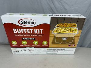 New Sterno 2 Pan Buffet Kit