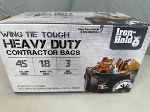 New Box of Heavy Duty Contractor Bags