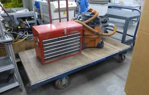 Warehouse Nutting cart 72x30 (no contents, cart only)