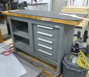 Nice Kennedy bench with 4 inch vise 54x20x34 tall