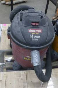 14 gal shop vac red 6.5hp