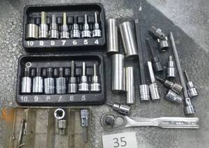 38 ratchet and metric sockets