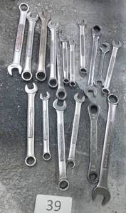 Lot of Craftsman metric wrenches