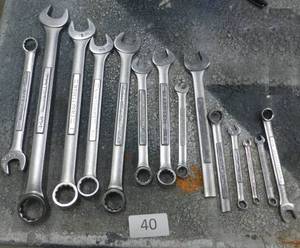 Lot of Craftsman SAE wrenches