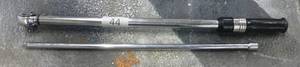 long 38 drive torque wrench and extension