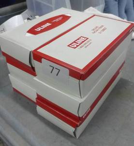 Six boxes of facial tissue