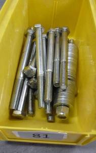 Bunch of 6 inch bolts and bolt full of washers