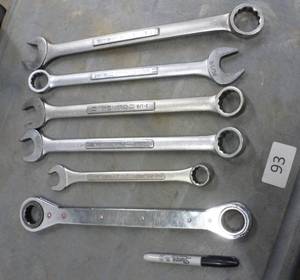 Lot of Inch plus wrenches