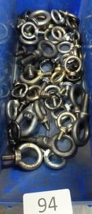 lot of smaller eye bolts