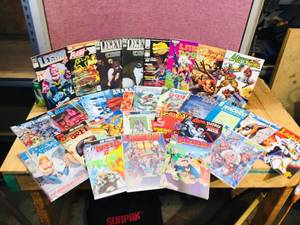lot 59 image: 28 Vintage ActionSci-Fi Comic Books