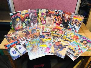 lot 61 image: 27 Vintage ActionSci-Fi Comic Books