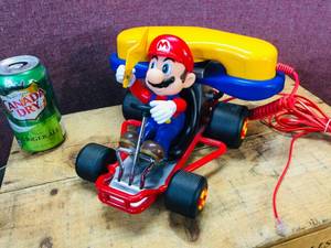 lot 73 image: Vintage Mario Kart Telephone - Nintendo