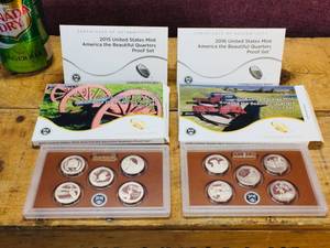 lot 79 image: 2015-2016 United States Mint America The Beautiful