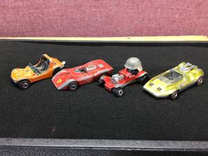 lot 104 image: 4 Vintage Hot Wheels Redlines - 1969