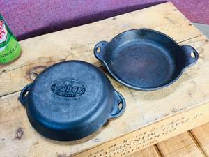 lot 116 image: 2 Cast Iron Lodge HMSRD Mini Server