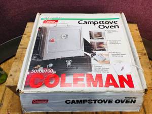 lot 163 image: Coleman Campstove Oven - All Fuels