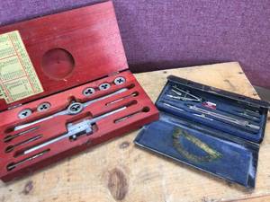 lot 175 image: Vintage Compass - Tap-N-Die Sets