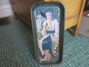 (R2) Vintage Coca-Cola Metal Tray 19 x 8 12