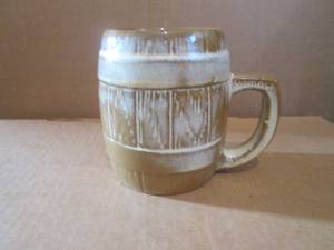(R2) Vintage Frankoma Pottery Hamms Beer MugCup