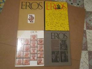 (R2) Vintage 1962 Eros Books Volume One Numbers 1, 2, 3 and 4