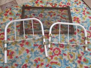 (R1) Vintage Metal Doll Bed Frame 16 W x 26 L