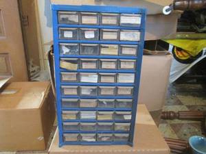 (R1) Metal 40-Drawer Organizer 17 H x 9 34 W x 6 D