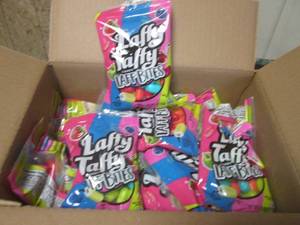 lot 4 image: 12 Bags Laffy Taffy Candy Laff Bites Past Date