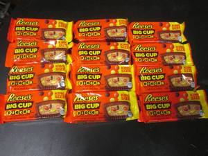 lot 83 image: 12 King Size Reeses Big Cup with Pieces Past Date