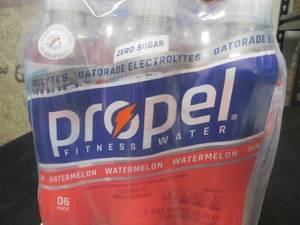 lot 92 image: 2 - 6-Packs Watermelon Propel 16.9oz Bottles Best by Jan 2024