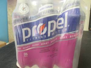 lot 98 image: 2 - 6-Packs Berry Propel 16.9oz Bottles Best by Jan 2024