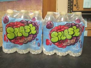 lot 102 image: 2 - 6-Packs Wild Berry Splash Blast Water 16.9oz Bottles