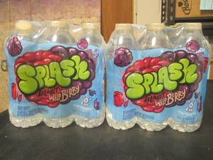 lot 103 image: 2 - 6-Packs Wild Berry Splash Blast Water 16.9oz Bottles