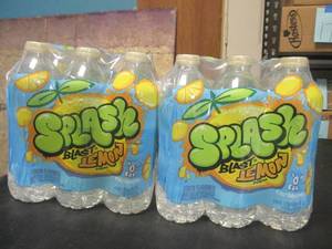lot 105 image: 2 - 6-Packs Lemon Splash Blast Water 16.9oz Bottles