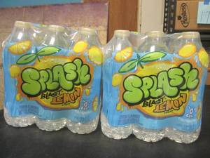 lot 106 image: 2 - 6-Packs Lemon Splash Blast Water 16.9oz Bottles