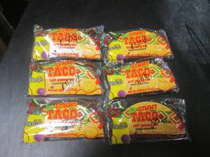 lot 127 image: 6 Gummy Tacos Past Date