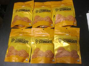lot 139 image: 6 Bags Honey Honey Stinger Mini Waffles 5.3oz Best by March 2024
